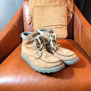 Sorel Moc Toe Madson II Boots Men's 8 Leather NM2788-224 Waterproof